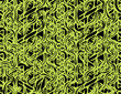 abstract seamless floral background