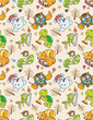 seamless animal pattern