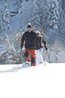 querfeldein mit Schneeschuhen