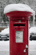 Snow on Postbox Snow on Postbox