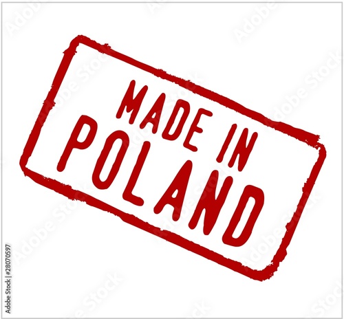 Vector: Poland rubber stamp Poland rubber stamp