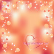 Bright Valentine's Day greeting card Bright Valentine's Day greeting card