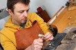 Photo: goldsmith in workshop goldsmith in workshop