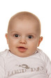 Gesicht eines staunenden Babys