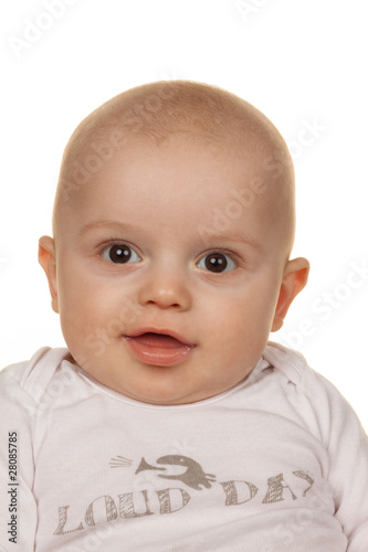 Photo: Gesicht eines staunenden Babys Gesicht eines staunenden Babys