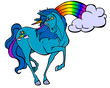 Comic Einhorn