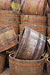 Stacked Half Barrels