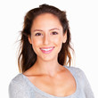 Pretty woman smiling
