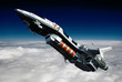 spaceship going above the clouds spaceship going above the clouds