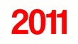 2011 New Year  words collage animation