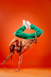 Professional stunt dancer