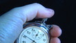 press the finish button at stop-watch