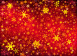 Illustration: Golden Snow Storm Golden Snow Storm