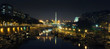 Place de la Bastille de nuit - Paris