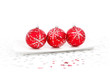 red bauble decoration