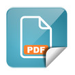 Button Sticker pdf türkis