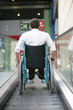 Handicap trottoir roulant