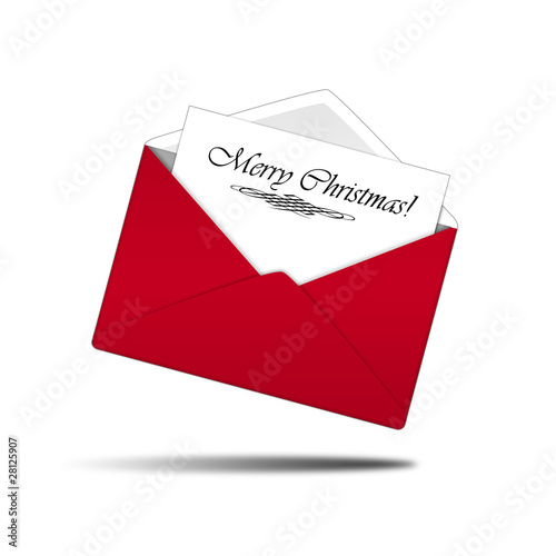 Illustration: Carta Merry Christmas! Carta Merry Christmas!