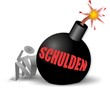 Vektor: Schulden 2 Schulden 2