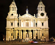 Foto: St. Paul's Cathedral London at night St. Paul's Cathedral London at night