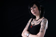 Foto: Oberarm Tattoos Gothic Girl Oberarm Tattoos Gothic Girl
