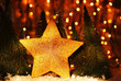Christmas tree star decoration
