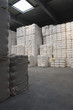 Spinning factory materials