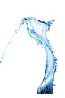 water splash isolated on the white background
