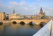 Bridge and temple Metz