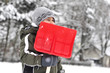 Kind im Schnee