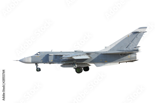 Photo: Su-24 Fencer on take off Su-24 Fencer on take off