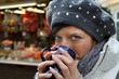 Auf dem Weihnachtsmarkt Auf dem Weihnachtsmarkt