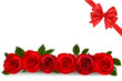 Vector illustration. Background with red roses. Vector illustration. Background with red roses.