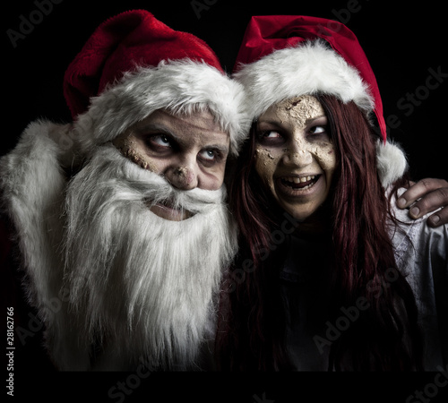 Photo: scary santa scary santa