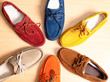 Different colors male shoes