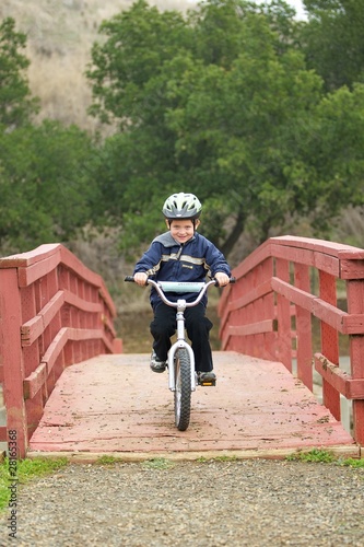 Photo: Crossing a bridge Crossing a bridge
