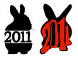 2011 rabbit symbols