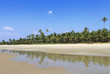 playa tropical desierta en india