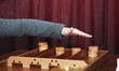 Photo: Dutch game of sjoelen Dutch game of sjoelen