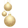 Boules de Noël étoilées Boules de Noël étoilées