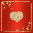 Gold heart background Gold heart background