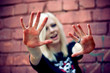 Screaming teenager Screaming teenager