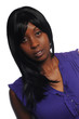 attractive young african-american woman