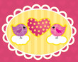 Birdie with a heart