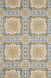 Traditional Portuguese glazed tiles