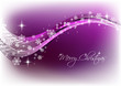 Snowflake pink christmas Background. Vector