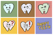 Set of dental icons