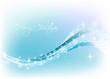 Snowflake blue Background. Vector