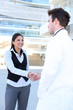 Doctor and Patient Handshake