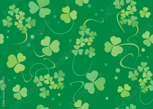 Vector: vector green texture with flora vector green texture with flora